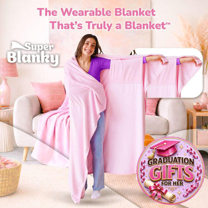 Wearable Blankets for Women & Men, Graduation Day Gift for Her, Cozy Gifts for Women, Wife Birthday Gifts Ideas