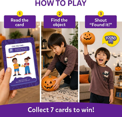 Skillmatics Found It Indoor – Scavenger Hunt Card & Board Game for Kids