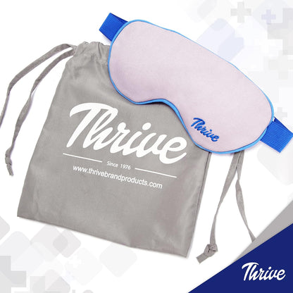 Thrive Clay Bead Eye Mask, Heated, Dryness Relief, Gray