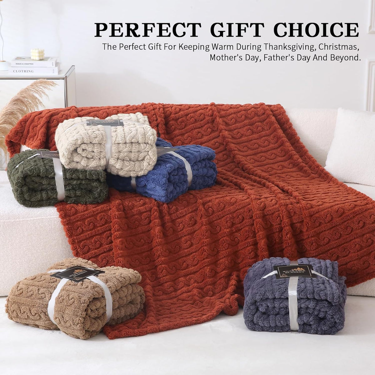 Wearable Blanket Sherpa Fleece Shawl Blanket with Pockets Blanket Poncho Cape for Adults, Cozy Shawl TV Throw Blankets