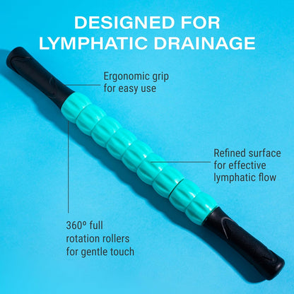 Bruizex Lipo Roller Lymphatic Drainage Massager, Massage Tool for Stomach