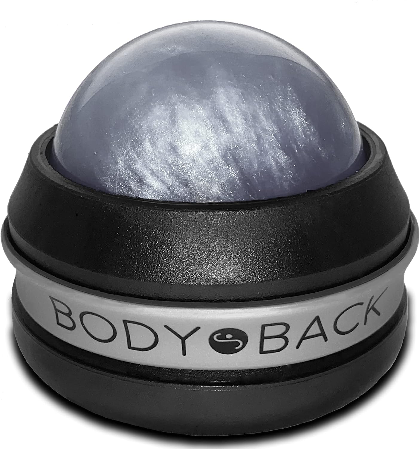Body Back Massage Roller Ball - Body & Neck Massager for Muscle Recovery | FSA Eligible 360° Rolling Ball Massager For Sore Muscles, Handheld Massage Roller Ball For Full Body Tension Relief, Purple