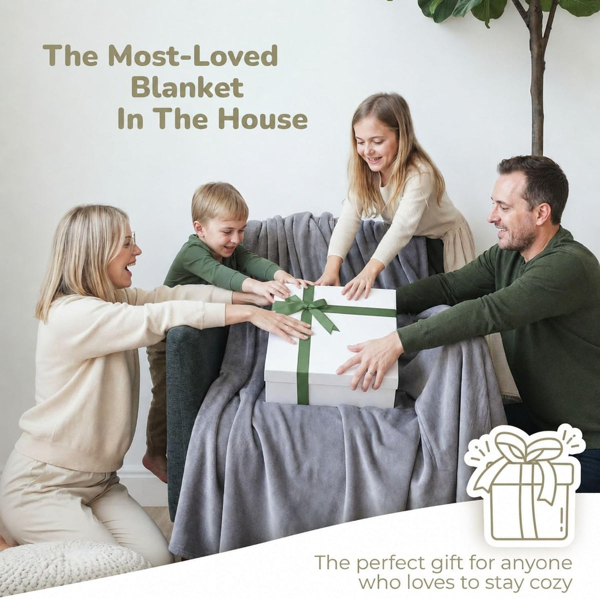 Super Blanky Wearable Blankets for Women & Men, Dorm Room Essentials, Gift for Her, Gifts for Women, Wife Birthday Gift Ideas