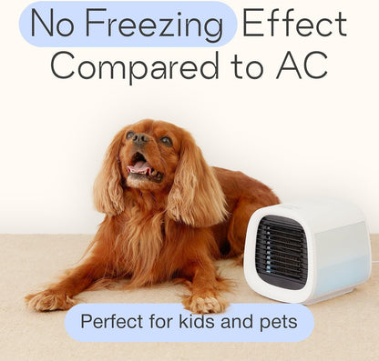Evapolar Portable Air Conditioners - Small Personal AC Unit - Evaporative Air Cooler for Desk & Camping - Swamp Cooler - Evachill, Green