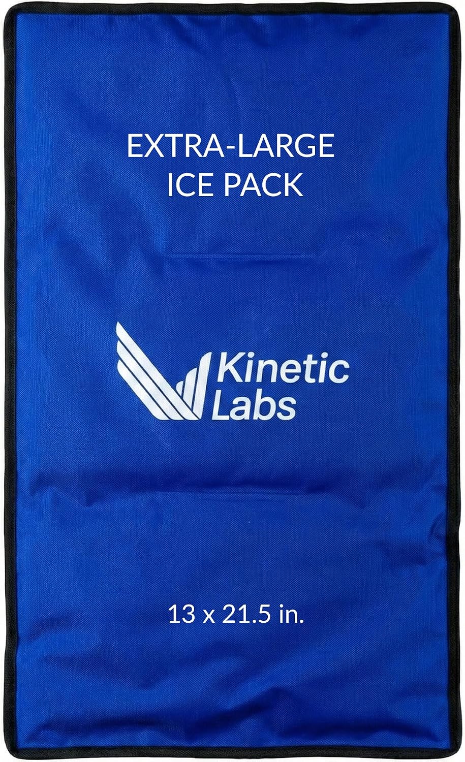 Ice Packs for Injuries Reusable (2 Pack) – Flexible Gel Ice Pack for Knee, Shoulder, Back – Soft Hot & Cold Therapy – Kinetic Labs