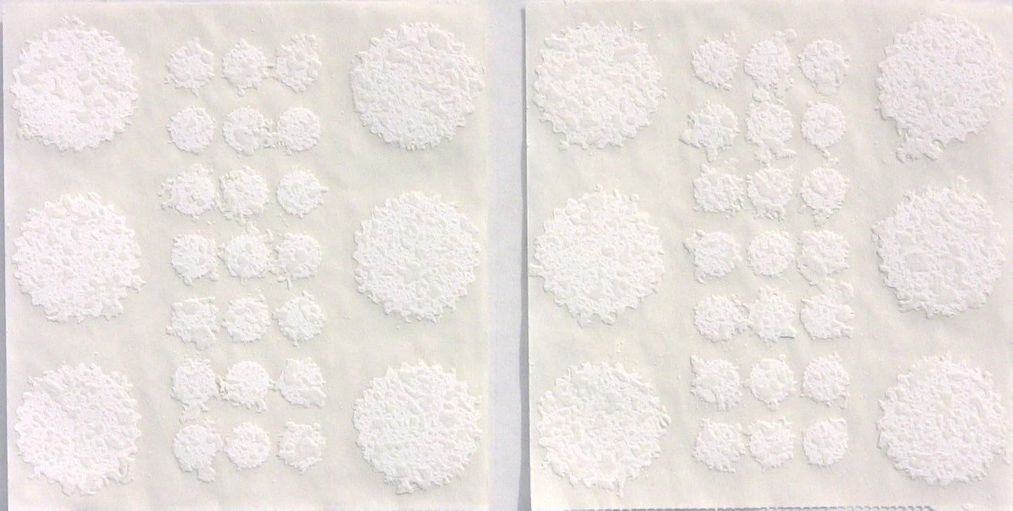 Stepsaver Products USA Made Mini Patch Textured Wall Repair Kit. Repair Nail and Wall Anchor Sized Holes (1) Pack Provides 54 Small Hole Repair Patches.