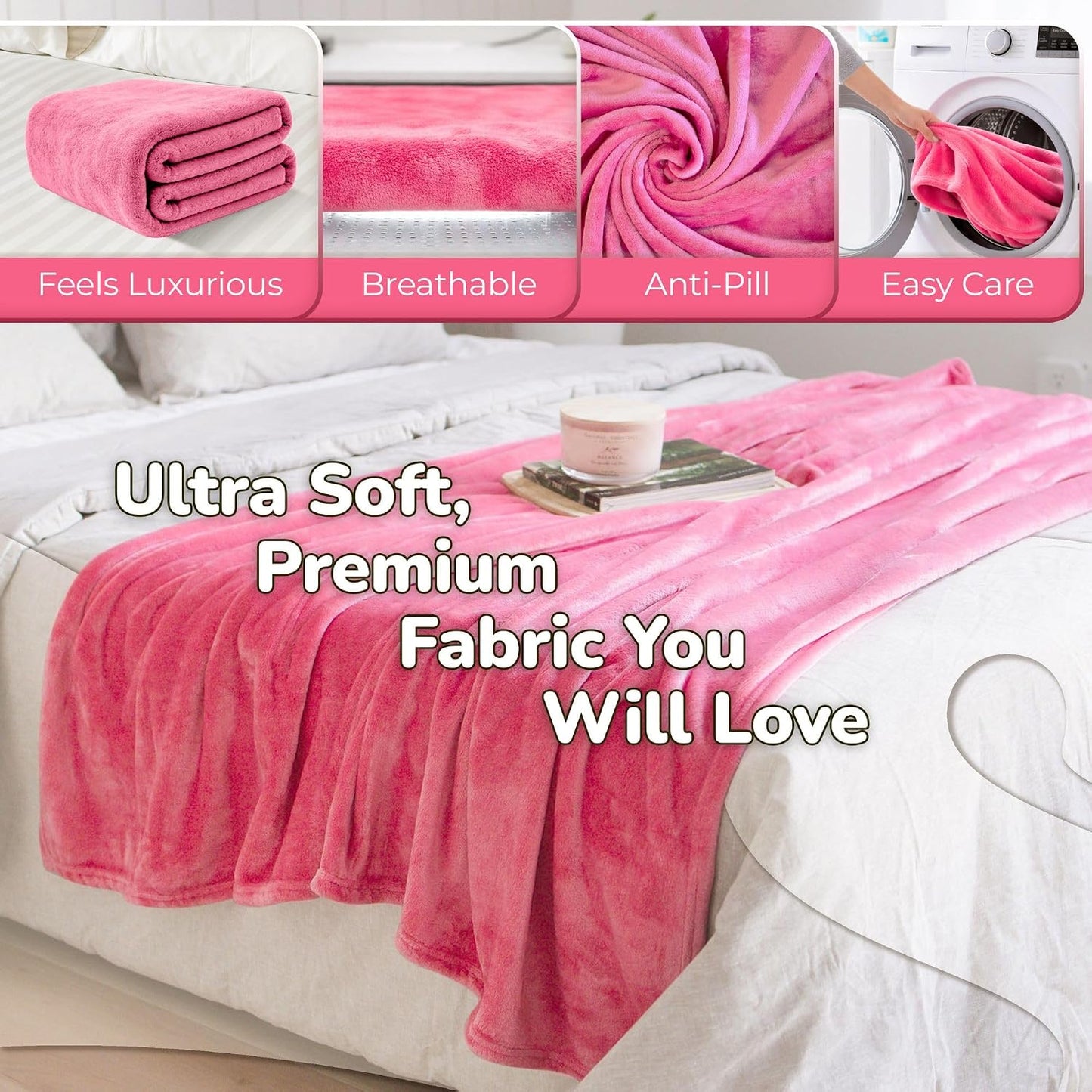 Wearable Blankets for Women & Men, Graduation Day Gift for Her, Cozy Gifts for Women, Wife Birthday Gifts Ideas