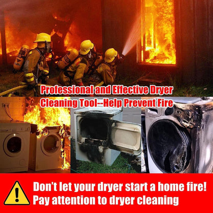 Sealegend 40Ft Dryer Vent Cleaner Kit Flexible Lint Remover | Upgraded Quick-Snap Brush with Drill Attachment for Easy to Use, Deep Clean, Lint Removal, Easy DIY Assembly, Home Essential