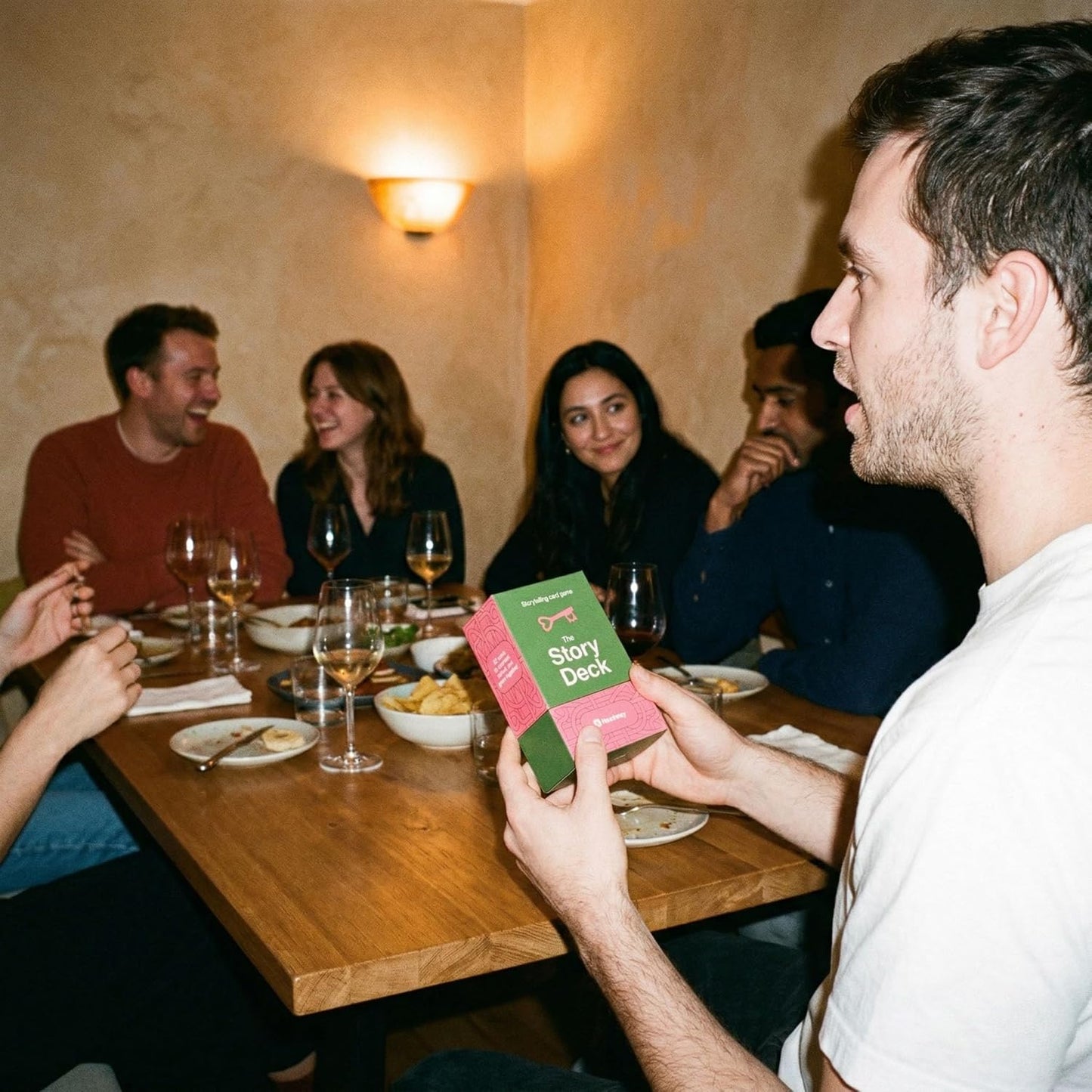 Headway Story Cards Game - Conversation Cards for Friends - Fun Games for Adults - Question Card Game for Storytelling and Deeper Conversation - Card Game for Game Night with Friends