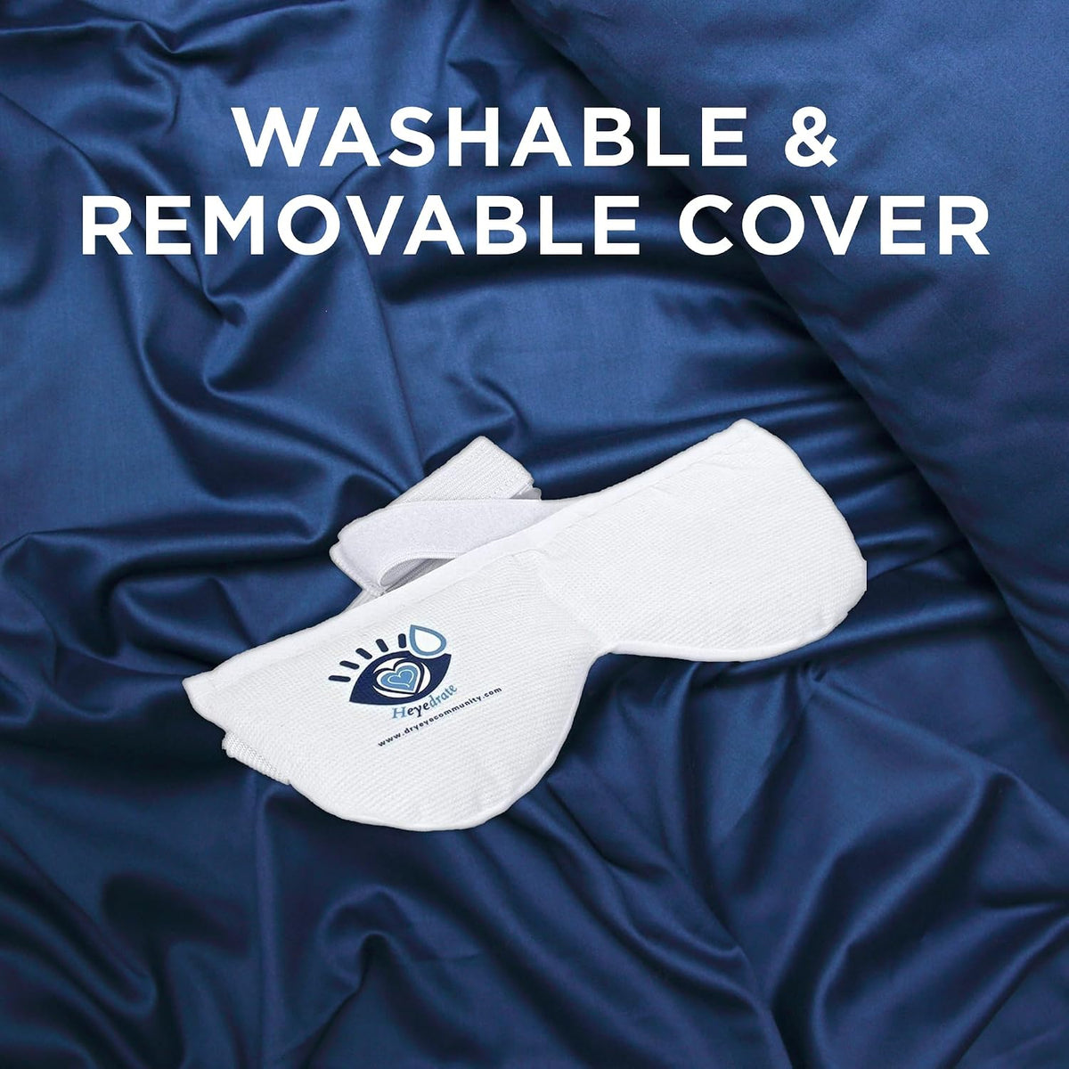 Eye Love Heyedrate Heated Eye Mask, White