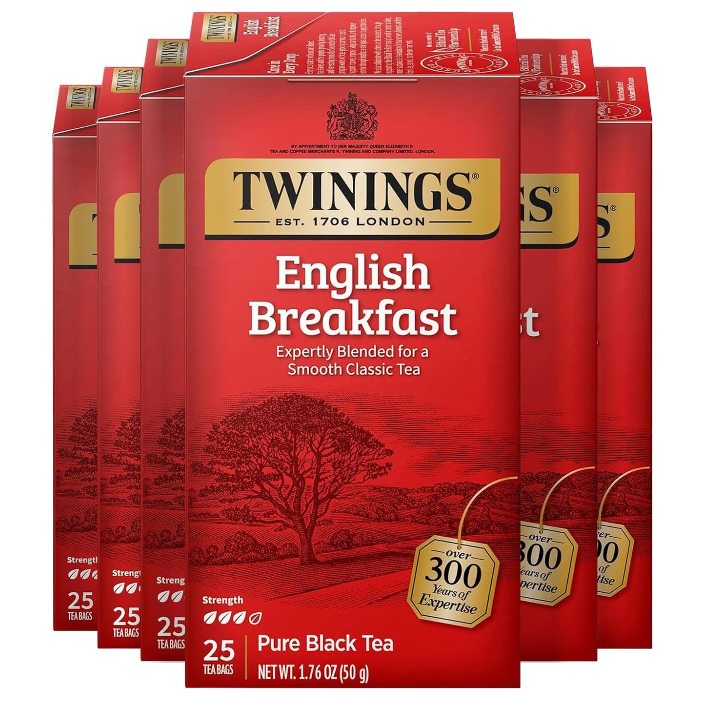 Twinings Mango & Pineapple Herbal Tea Individually Wrapped Bags, 20 Count (Pack of 1), Naturally Caffeine-Free, Enjoy Hot or Iced, 20 Teabags