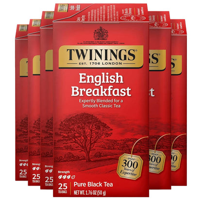 Twinings Mango & Pineapple Herbal Tea Individually Wrapped Bags, 20 Count (Pack of 1), Naturally Caffeine-Free, Enjoy Hot or Iced, 20 Teabags