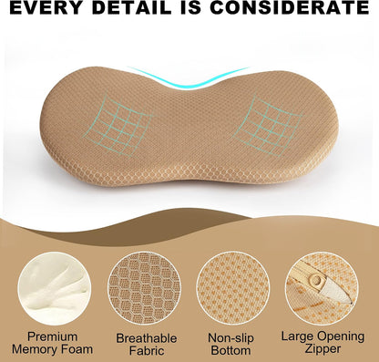 Livtribe Car Seat Cushion, Comfortable Wedge Seat Cushions for Long Driving