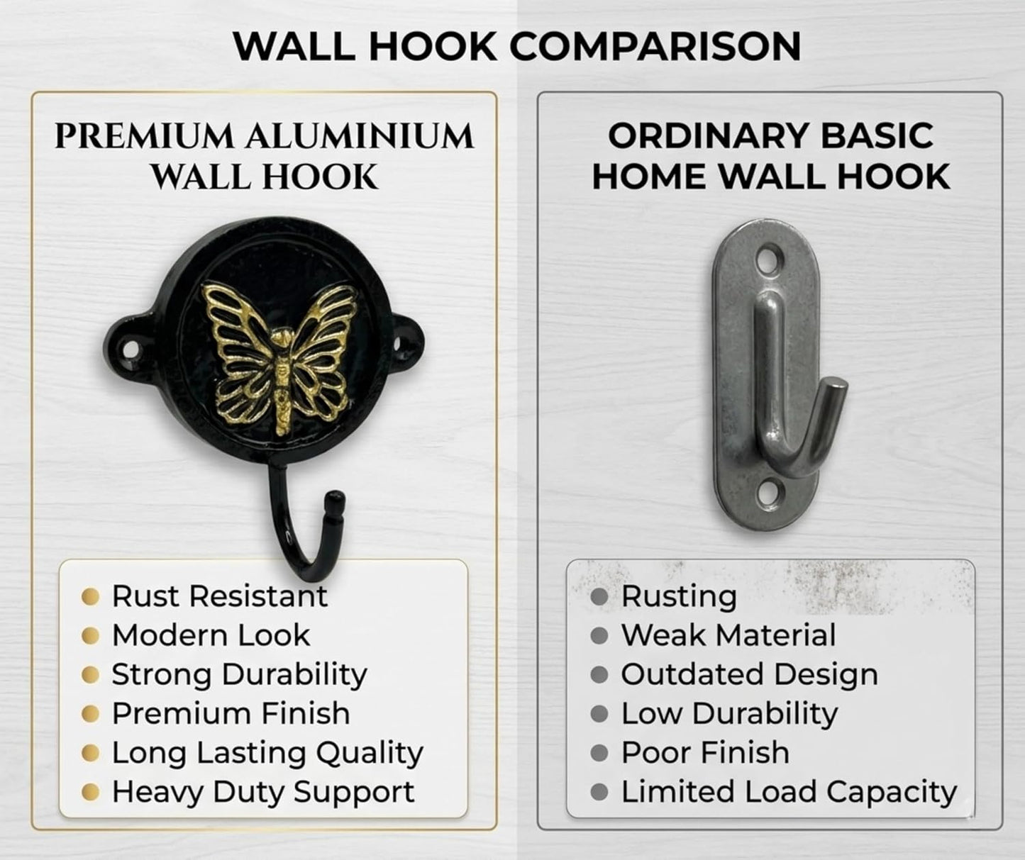 Aluminium Dog Paw Wall Hook for Wall Decor – Rustic Pet-Themed Coat Hook for Keys, Leashes, Towels, Hats & Bags – Decorative Heavy Duty Wall Mounted Hook for Entryway, Bathroom & Bedroom