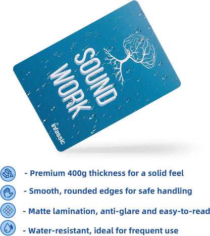 Somatic Therapy Exercise Cards for Nervous System Regulation - 50 Somatic Therapy Coping Skill Flashcards | Infassic Polyvagal Theory Card Deck | Grounding, Trauma Release, CPTSD Healing - 2.75”x3.9”