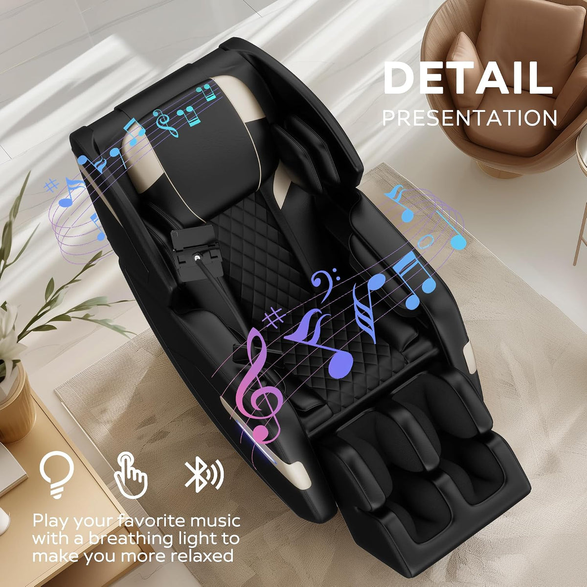 2026 Massage Chair for Full Body 4D Zero Gravity