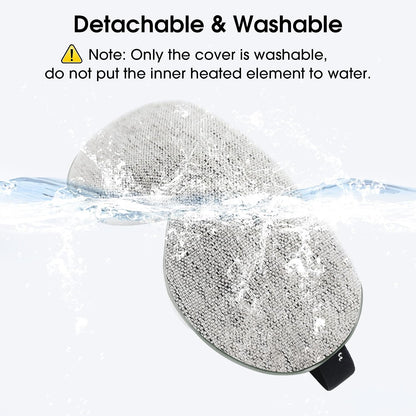 Heated Eye Mask, Cordless Rechargeable Eye Compress