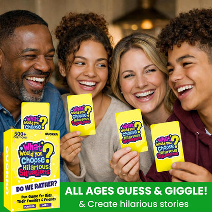 Travel Card Game for Teens, Kids, Adults - Party Games for Family Nights