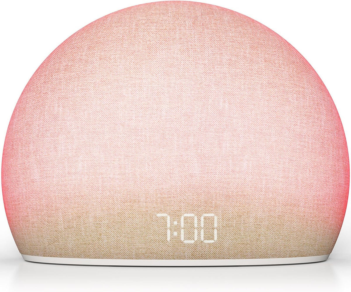 HOUSBAY Sunrise Alarm Clock with Bluetooth Speaker & Radio