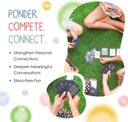 BEST Mindful Match | 500 Card Game for Adults, Teens, & Kids | Fun Family Party Game | Board Games for Adults | Mindfulness Conversation Cards | Couple Gifts | Ice Breaker for Date Night & Game Night