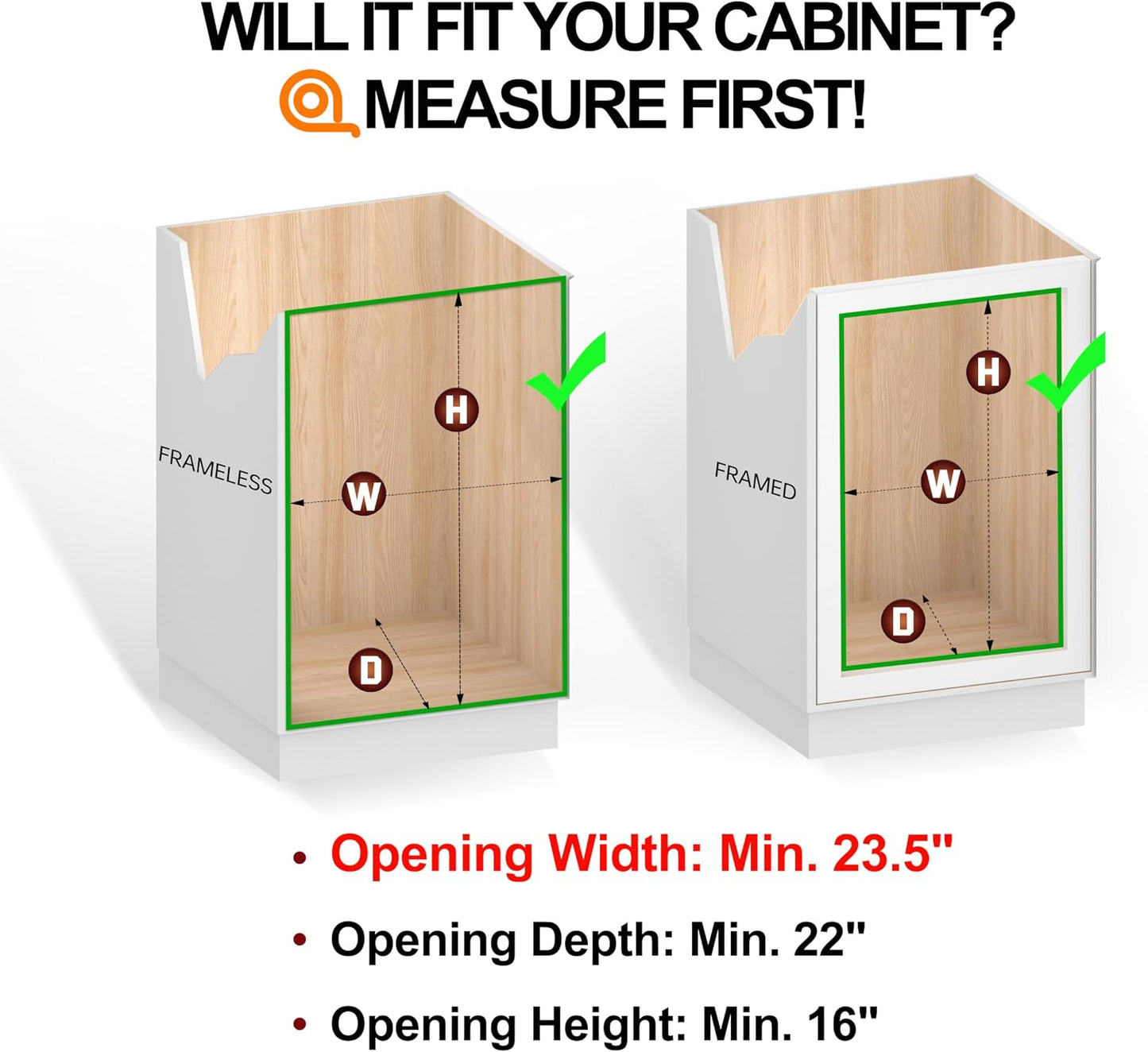 2-Tier Cabinet Pull Out Shelves, 14" W x 22" D, Chrome | Heavy-Gauge Wire Kitchen Cabinet Organizer, 100 lbs Capacity, Ball-Bearing Glides, Min 15" Opening, For Tupperware & Bowls