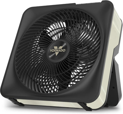 Vornado Model 80 High Velocity Box Fan, 20 Inch, 5 Speeds, Powerful Airflow