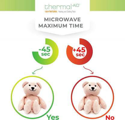 Thermal-Aid® (Olli The Koala) – Washable Heating Pad & Ice Pack – Plush Hot/Cold Pack with Natural Corn Filling – Reusable Comfort