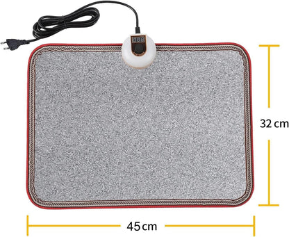 Livtribe Heated Floor Mat for Foot, Carbon Crystal Heated Foot Warmer