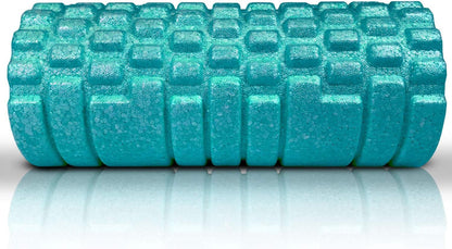 The Original Body Roller - High Density Foam Roller Massager for Deep Tissue Massage of the Back and Leg Muscles - Self Myofascial Release of Painful Trigger Point Muscle Adhesions (Black)