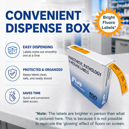 Pantry Labels for Containers, Waterproof Date & Contents Food Labels, 1" x 2" (25.4 x 50.8mm), 500/Roll, Writable