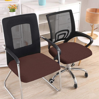 Smiry Office Computer Chair Armrest Covers, 2PCs Anti-dust Arm Rest Pad | Removable Washable Desk Chair Arm Pad Covers, Grey
