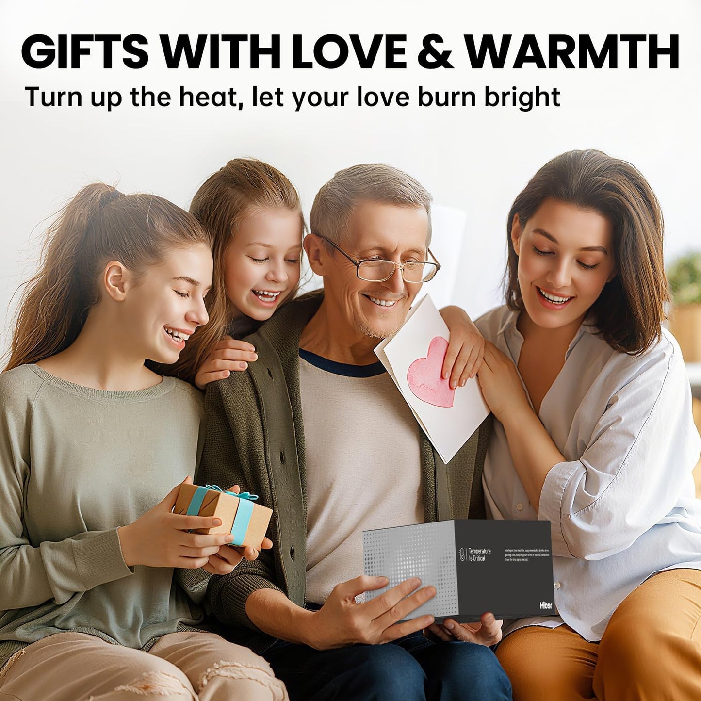 Coffee Mug Warmer Set: Smart Electric Warmer with Auto Shut-Off & Faster Direct-Contact Heating Up to 149°F - Gifts for Men Women