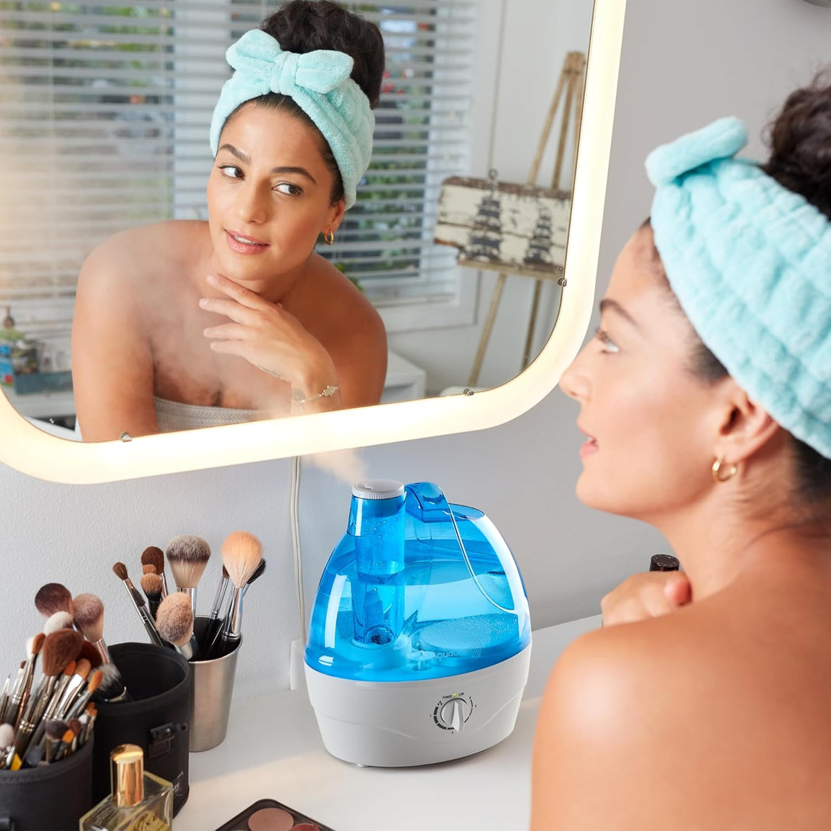 AquaOasis Cool Mist Humidifier 2.2L for Bedroom & Nursery