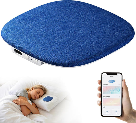 TAZATA Under Pillow Sleep Speaker, Ultra-Thin Flat Bluetooth Pillow Speaker