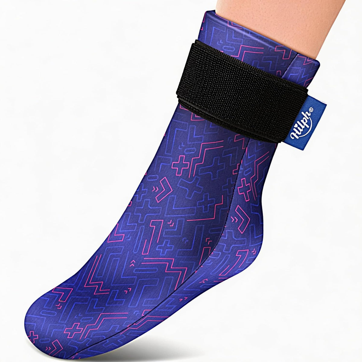 Hilph Ice Pack Sock for Full Foot Pain Relief, Hot Cold Therapy Sock