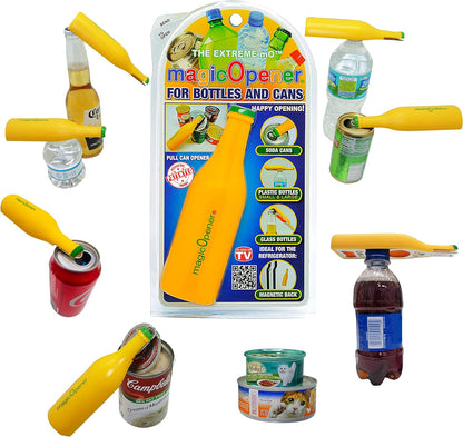 COMBO – 1 mO MINI for small plastic caps & 1 mO PLUS for larger plastic caps See Pictures for Better Understanding – Soda Opener - Water Opener | Twist-off | Good for 16 sizes | Help Aids