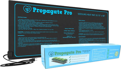 Seedling Heating Mat, 4 Ft, Fits 4 Standard 1020 Trays, 48"