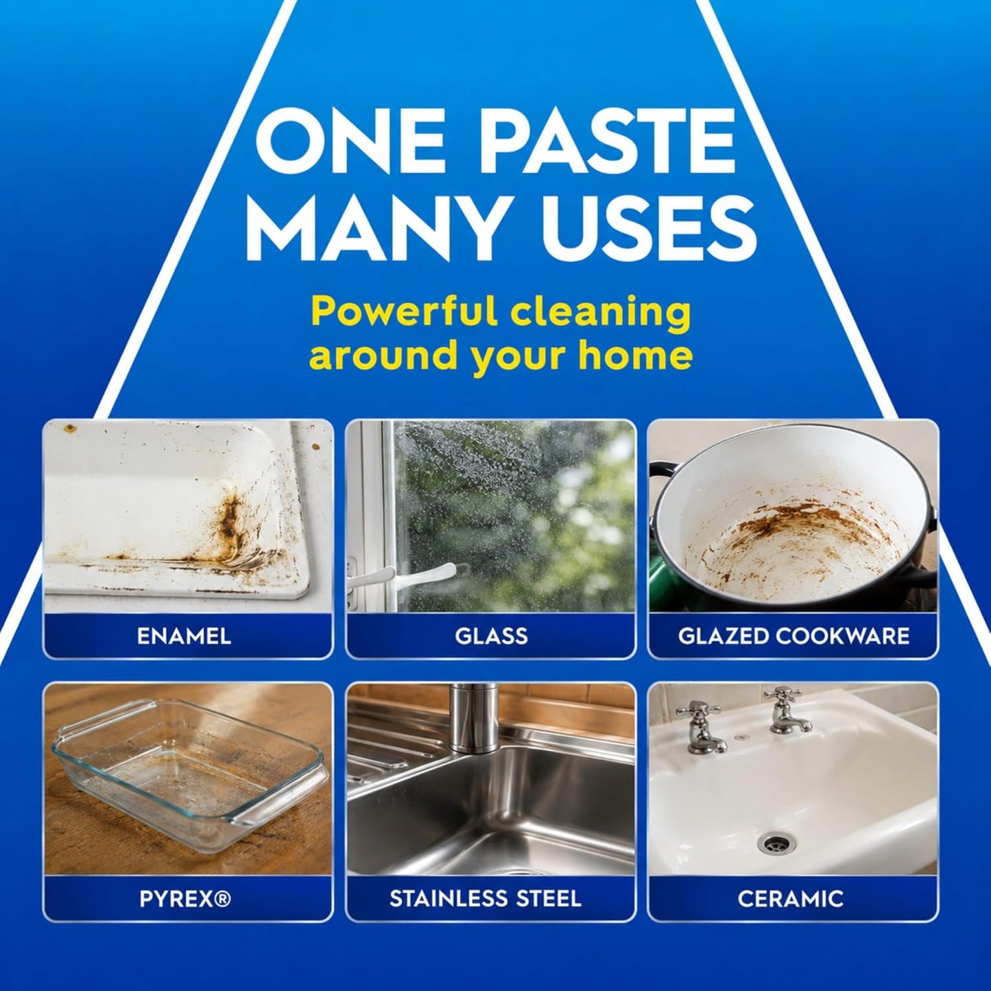 Astonish Oven & Cookware Cleaning Paste, Grease Remover 5.3oz Tub