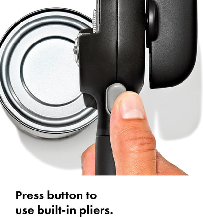 OXO Good Grips Manual Can Opener & Bottle Opener with Soft Easy-Grip Handle