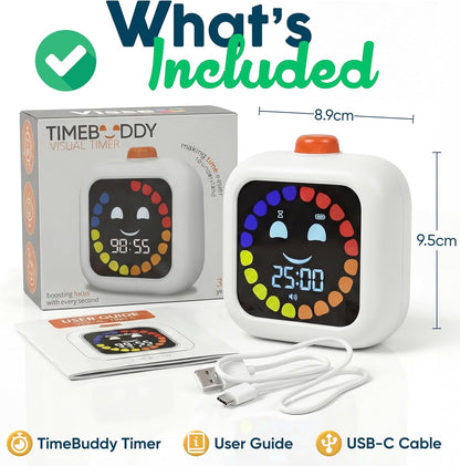 Digital Visual Timer for Kids - Calmer Routines & Transitions