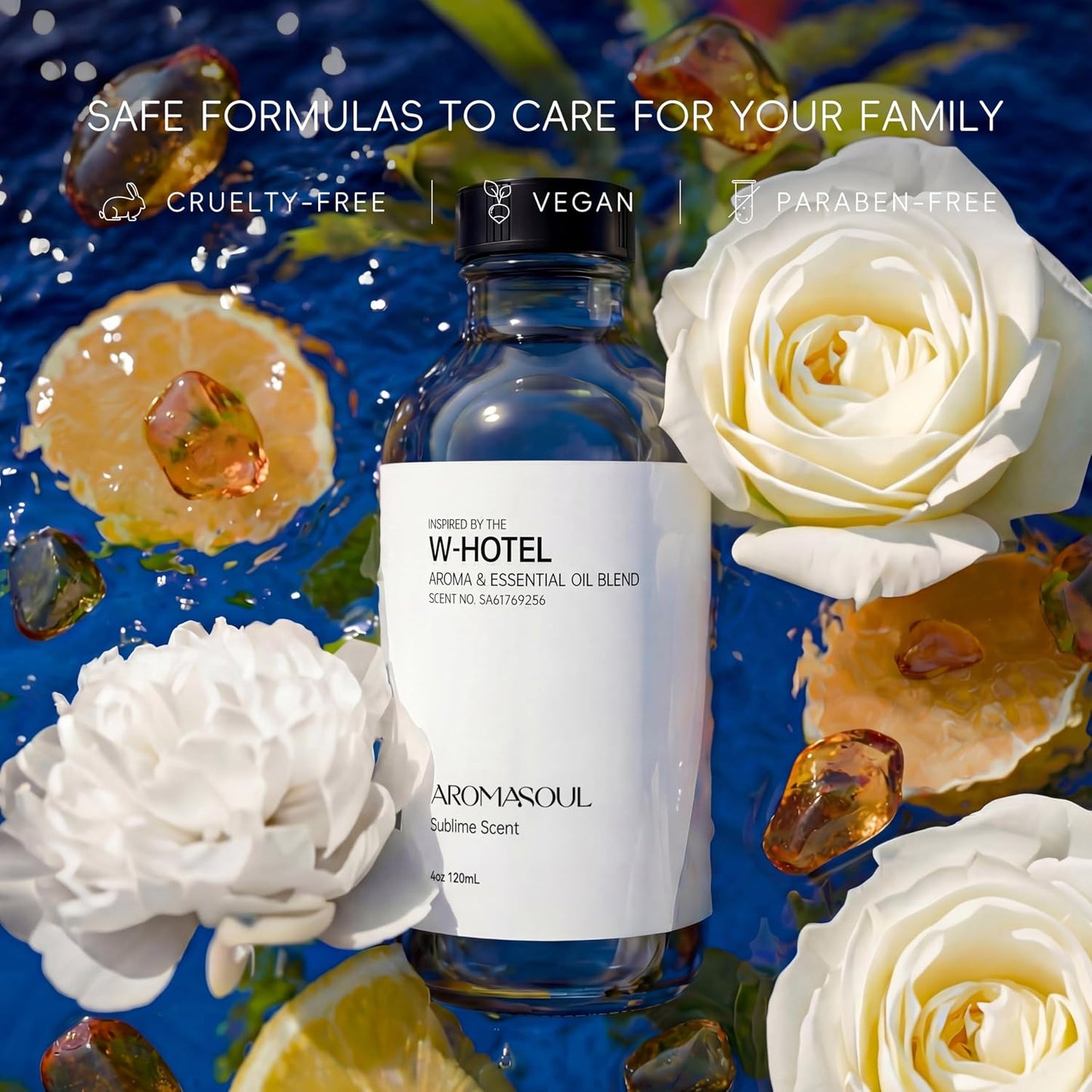 Hotel Diffuser Oil Inspired by Ritz-Carlton Scent - Premium Fragrance Oil No. SA61119323 for Ultrasonic and Waterless Diffuser - 120 mL, 4 fl oz