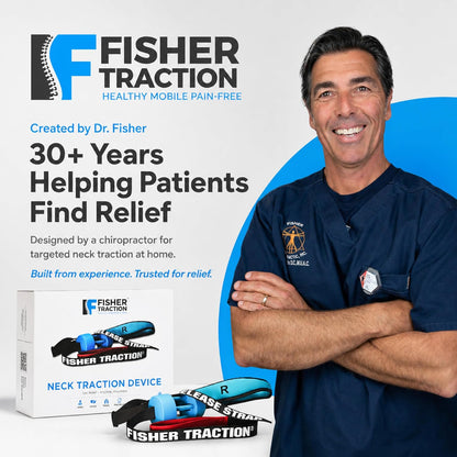 Fisher Traction Patented Lumbar Traction Device (Under 230 lbs)