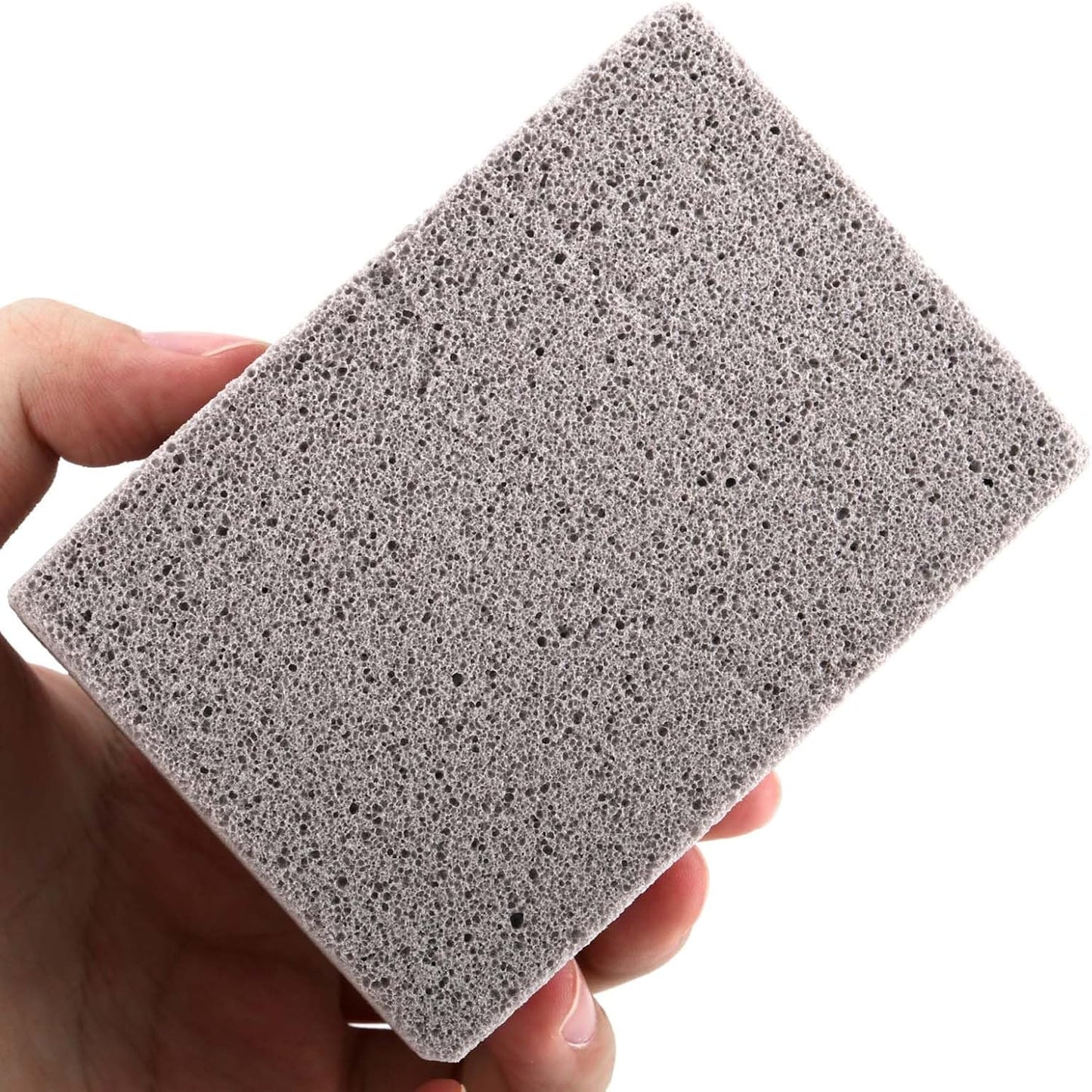 SEUNMUK 10 Pack Grill Stone Cleaning Brick Block, 3.9x2.8x1.6 Inch Gray Pumice Grill Cleaning Stone, Grill Clean Brick for Removing Stains, BBQ Grill