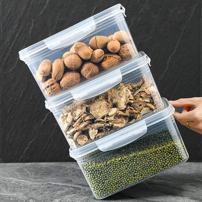 Fruit Storage Container for Fridge, Vegetable Produce Storage Saver Containers with Lid for Refigerator, Food Storage Containers with Colander, Plastic Fresh Keeper for Fruit Vegetable(1750ML)