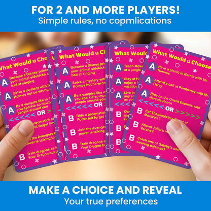 Travel Card Game for Teens, Kids, Adults - Party Games for Family Nights