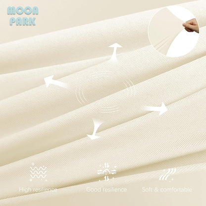 MOON PARK Pregnancy Pillows for Sleeping - 57 Inch U Shaped Full Body Maternity Pillow with Removable Cover - Support for Back, Legs, Belly, Hips - Pregnancy Pillow for Women - Grey