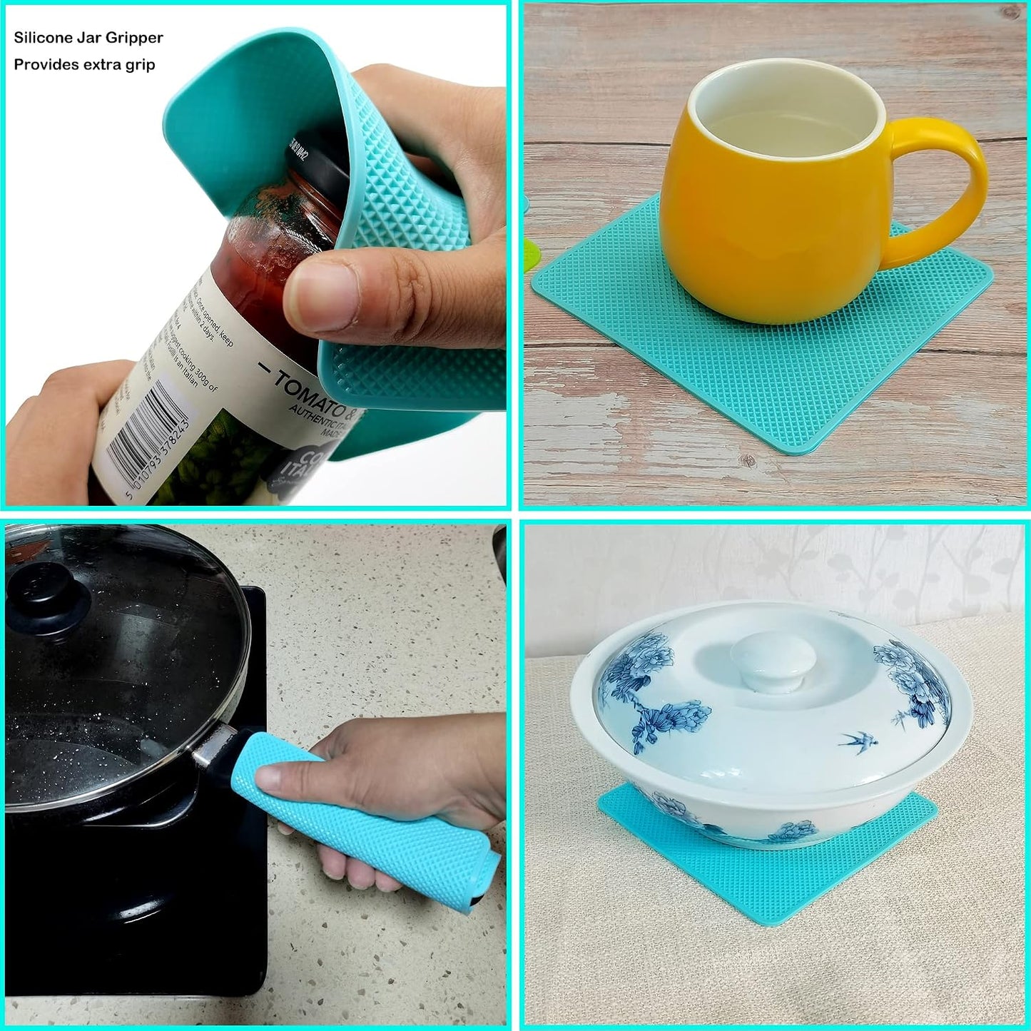 Otstar Jar Opener & Bottle Opener for Weak Hands, Seniors with Arthritis, | Adjustable Lid Opener Effortlessly Opens Jars, Bottles & Pop-Top Cans, Great for Senior Parents, Grandparents, or Loved Ones