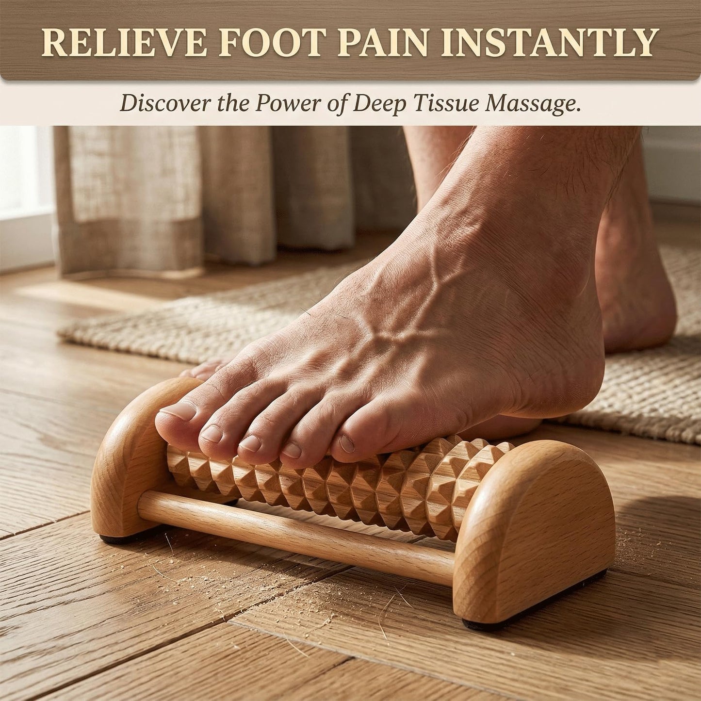 5 in 1 Wood Therapy Massage Tools Set for Cellulite Reduction & Stress Relief – Maderoterapia Kit for Lymphatic Drainage, Body Sculpting, Nervous System Relaxation & Muscle Recovery