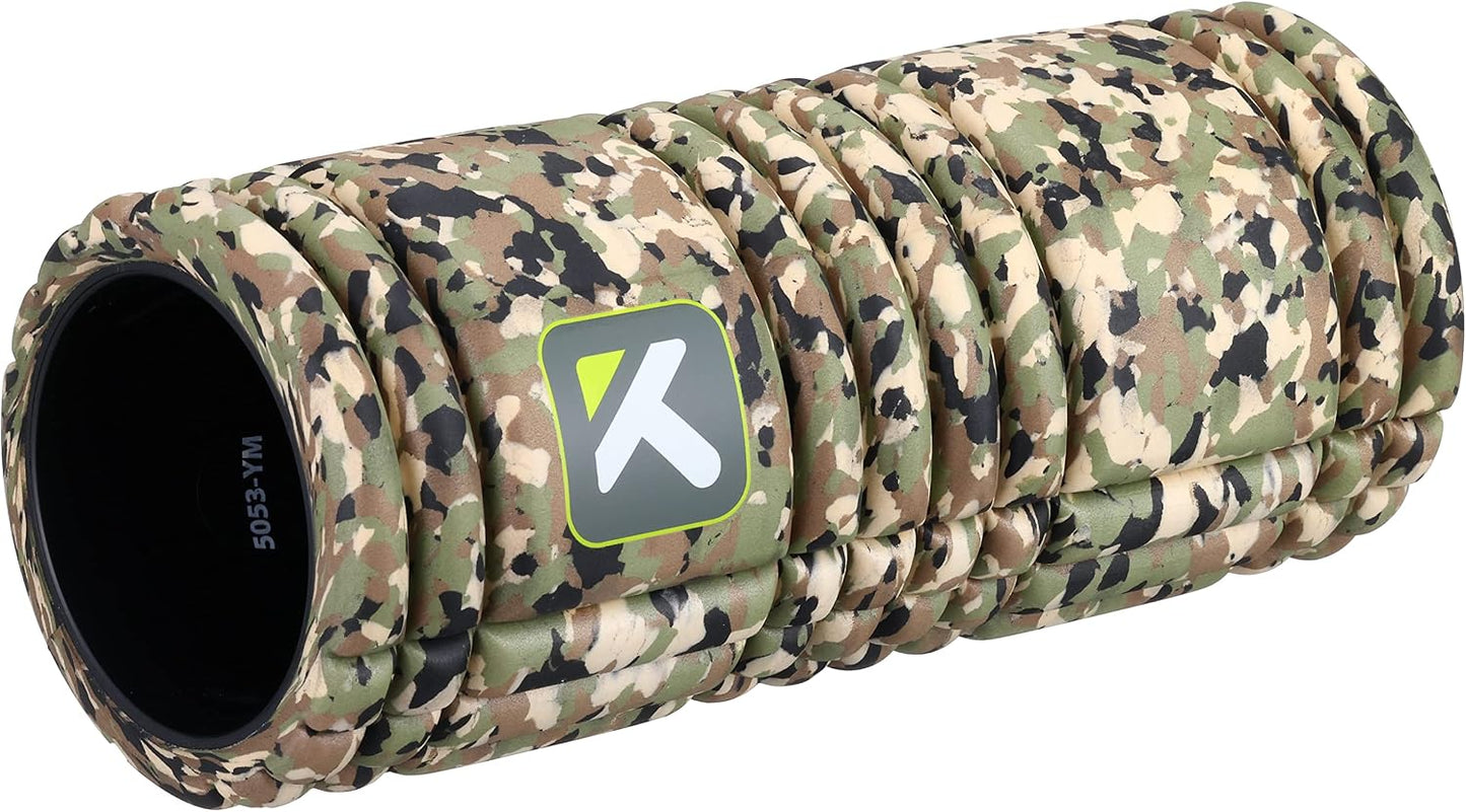 TriggerPoint Grid 1.0 Foam Roller - 13" Multi-Density Massage Roller for Deep Tissue & Muscle Recovery - Relieves Tight, Sore Muscles & Kinks, Improves Mobility & Circulation - Targets Key Body Parts