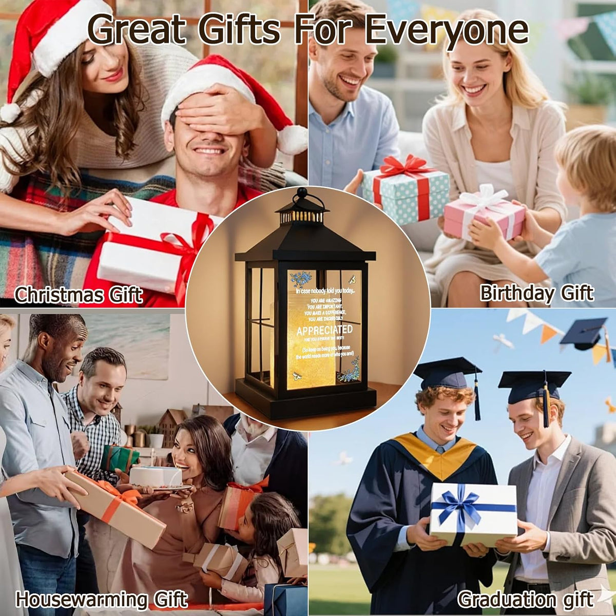 2026 New Candle Warmer Lamp with Timer,Compatible with 3 Wick Candles Jars,Vintage Candle Warmer Lantern Lamp,Dimmable Farmhouse Candle Lamp Warmer,Fully Enclosed and Hanging Up Designed